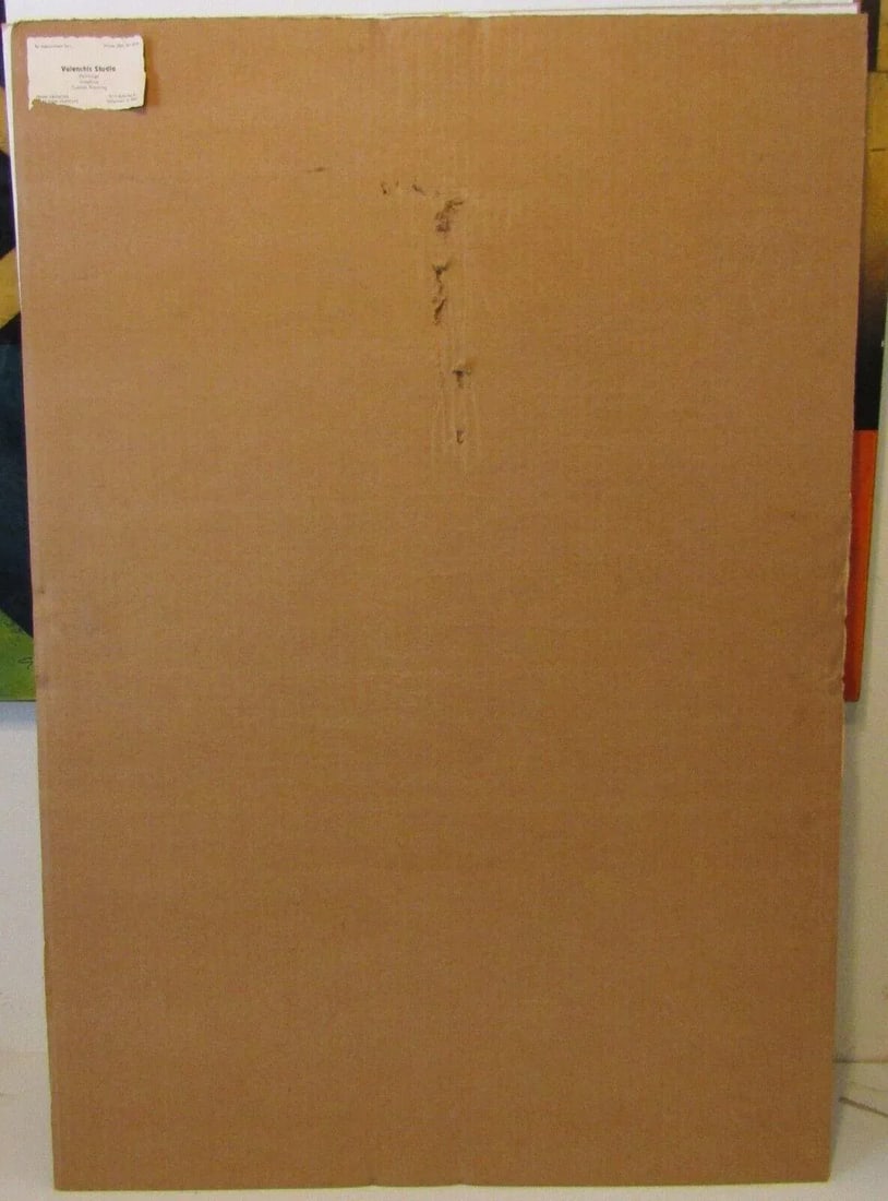 Vintage Valenchis Concours Signed Lithograph A/P Matted 35" X 24" - 7