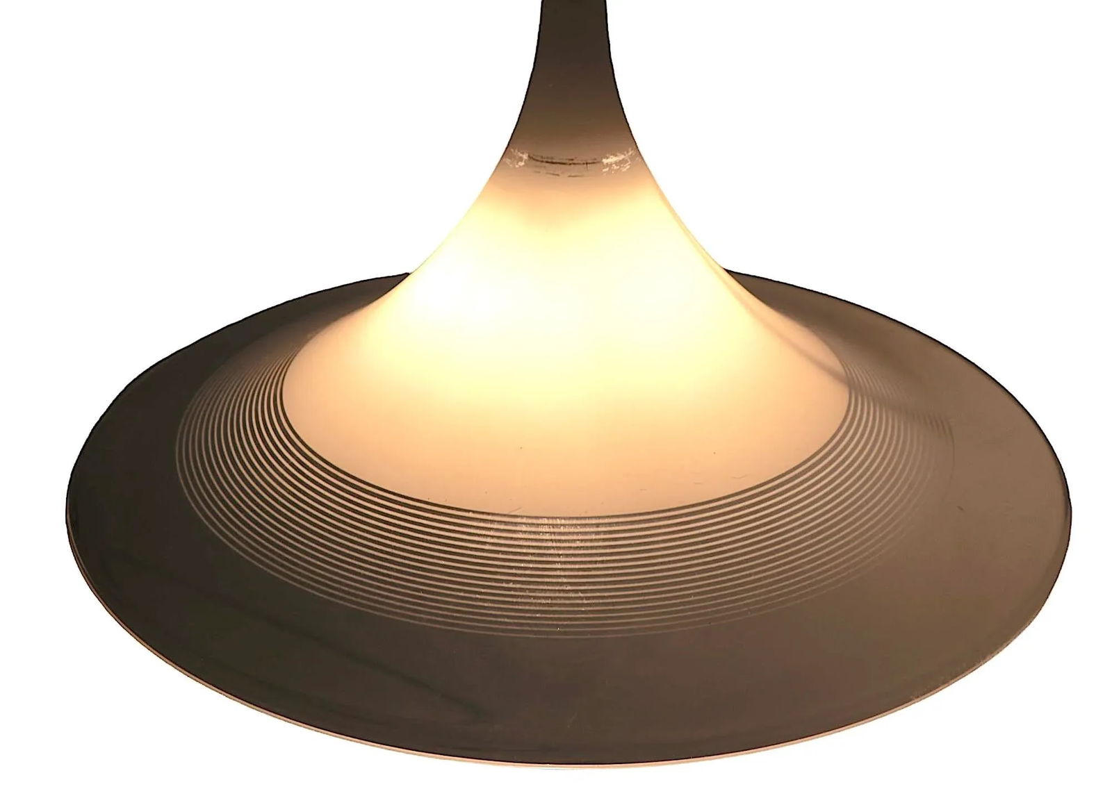 Mid Century Post Modern Plastic Witches Hat Pendant C 1960/70's - 10