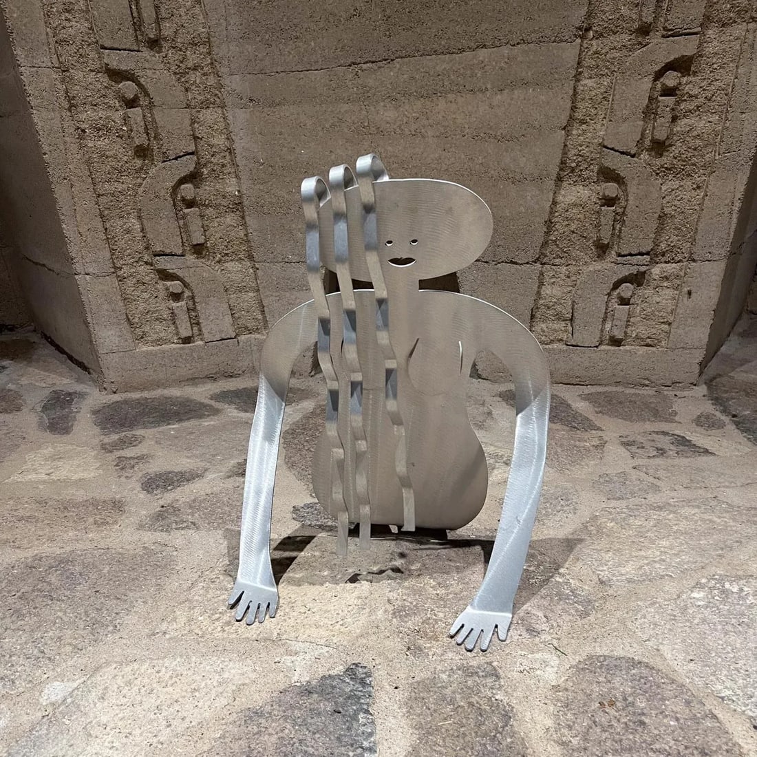 1990s Postmodern Girl Magazine Holder Fred Garbotz Rockledge Design Studio - 5