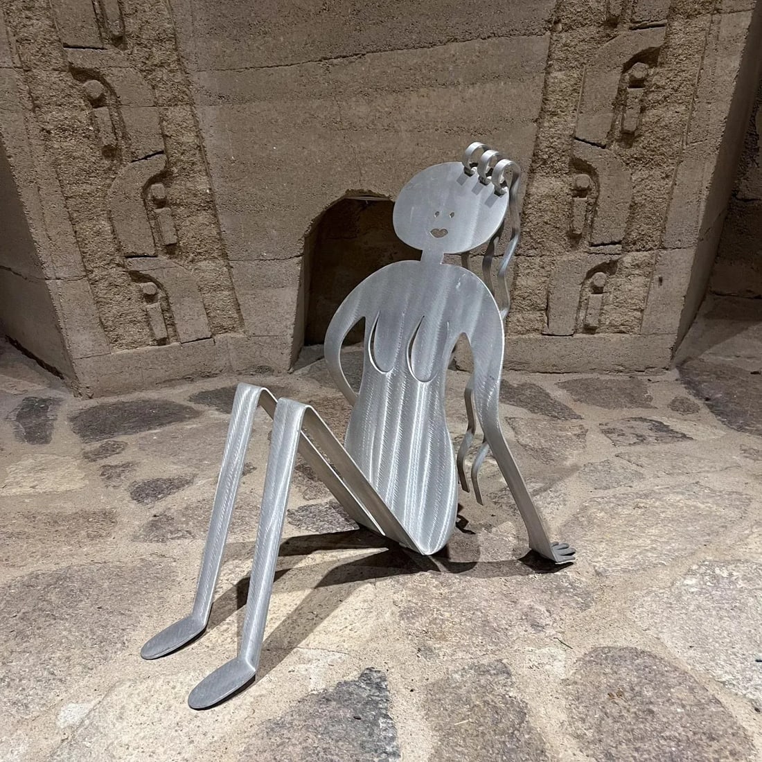 1990s Postmodern Girl Magazine Holder Fred Garbotz Rockledge Design Studio - 9