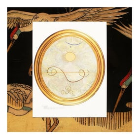 1989 After Paul Klee "Tendril (Ranke)", Full-Color Print From France