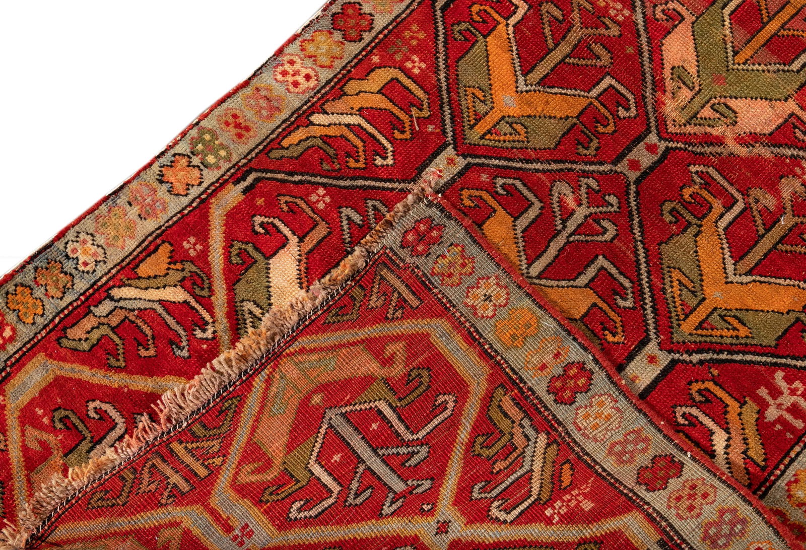 Vintage Persian Rug, 2'8" X 5'4" - 2