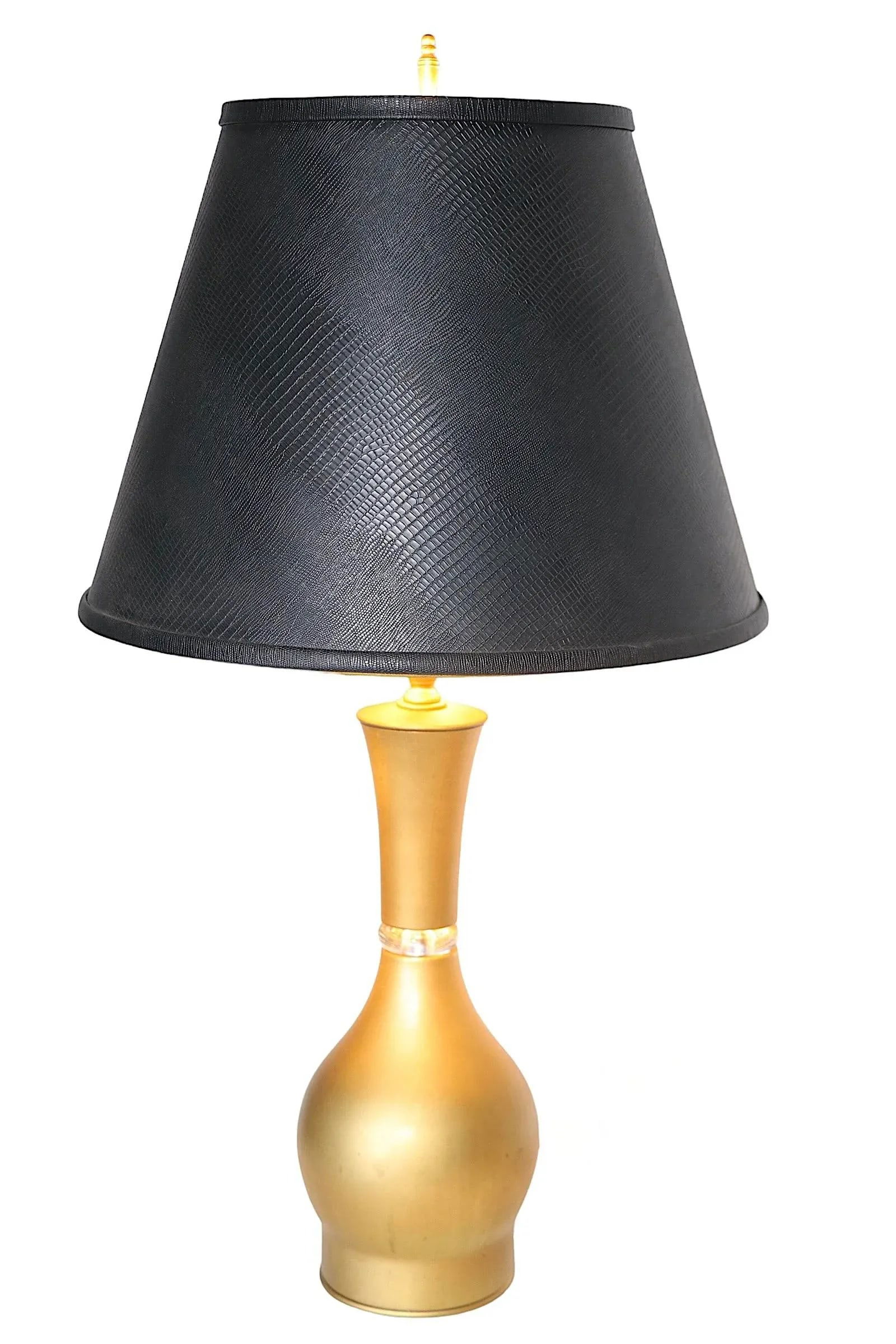 Pr. Mid Century Hollywood Regency Bottle Form Table Lamps - 12