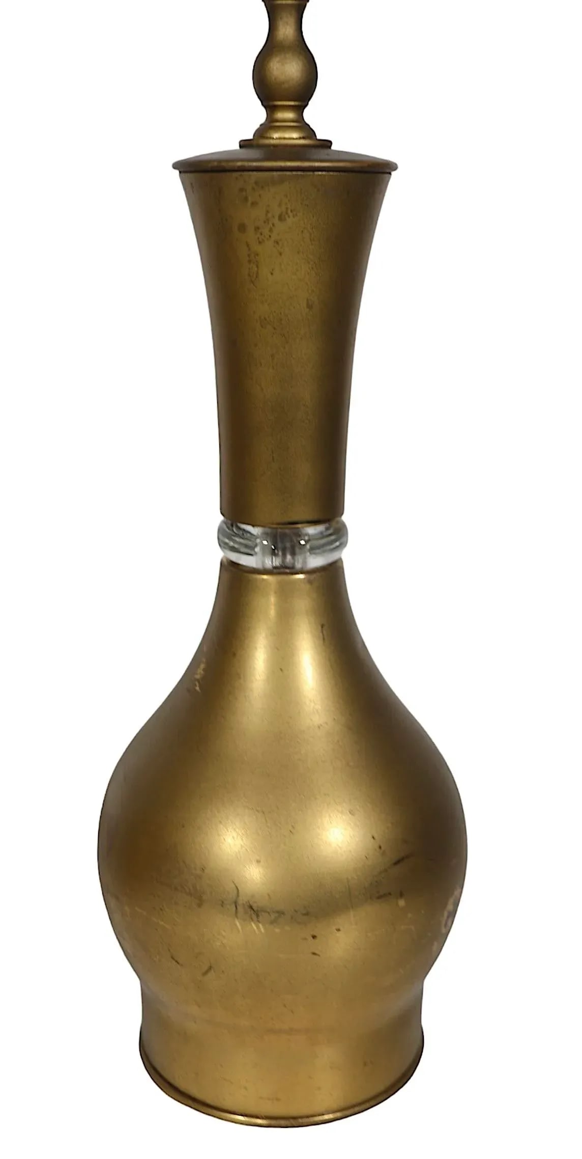 Pr. Mid Century Hollywood Regency Bottle Form Table Lamps - 2