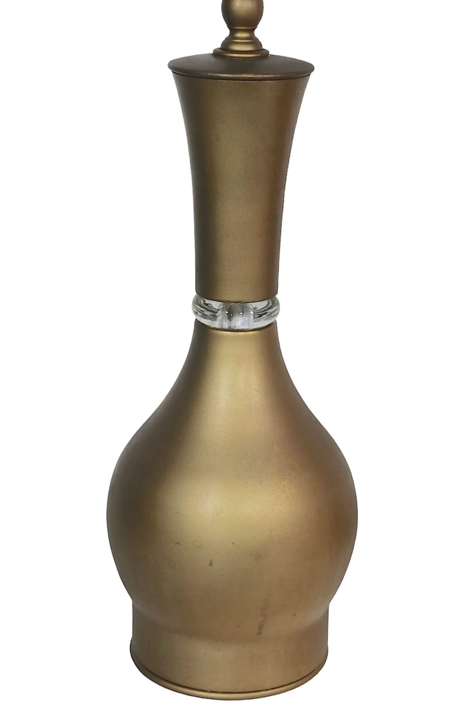 Pr. Mid Century Hollywood Regency Bottle Form Table Lamps - 4