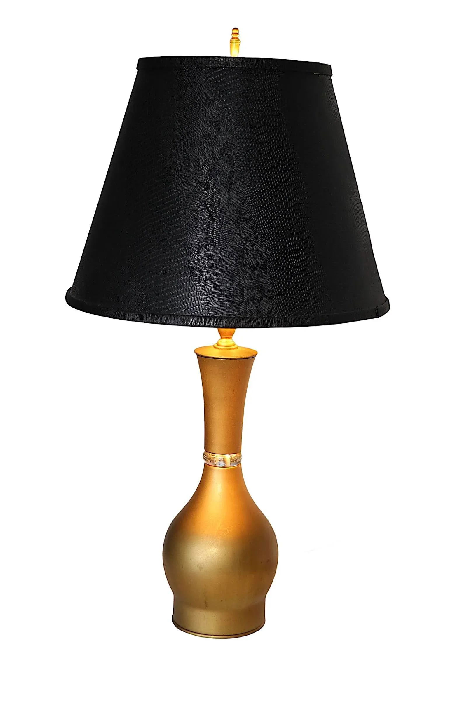 Pr. Mid Century Hollywood Regency Bottle Form Table Lamps - 7