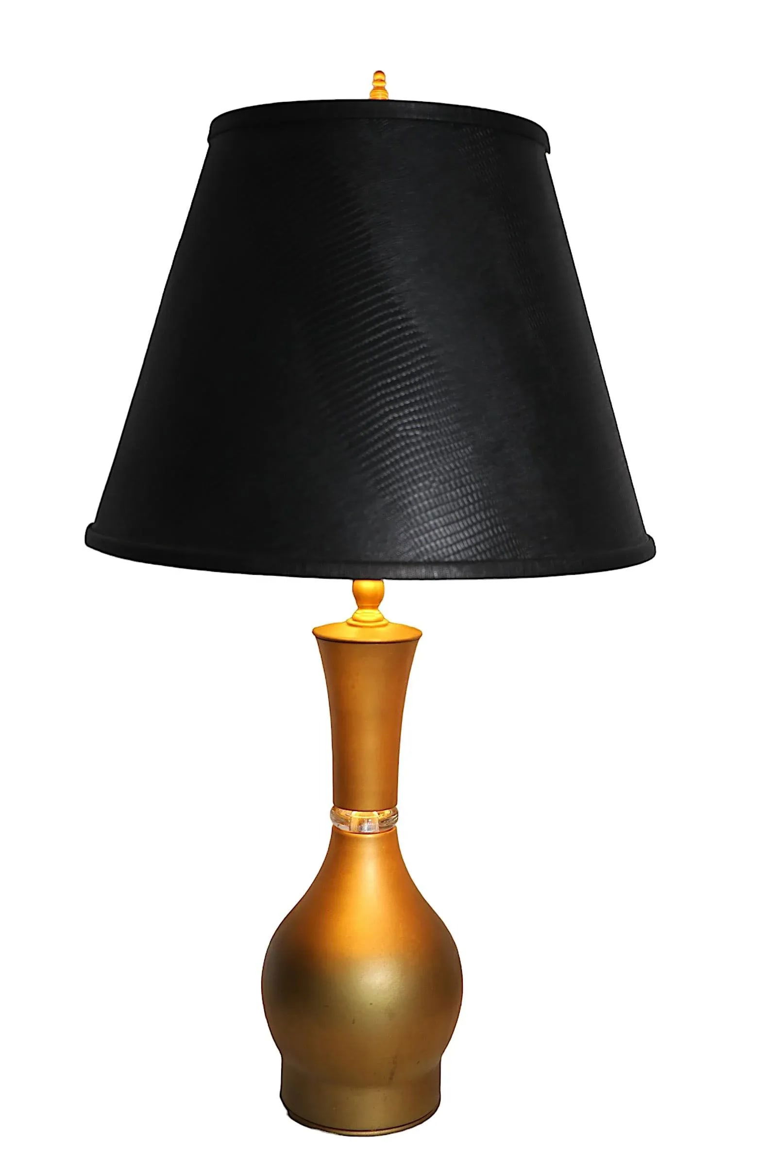 Pr. Mid Century Hollywood Regency Bottle Form Table Lamps - 8