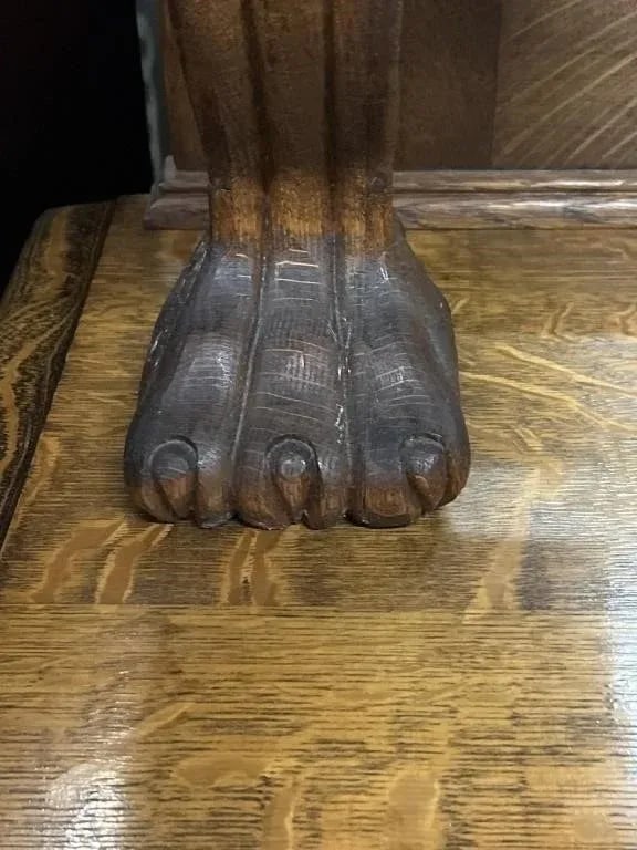Late 19th Century Oak Buffet Sideboard Server - 5