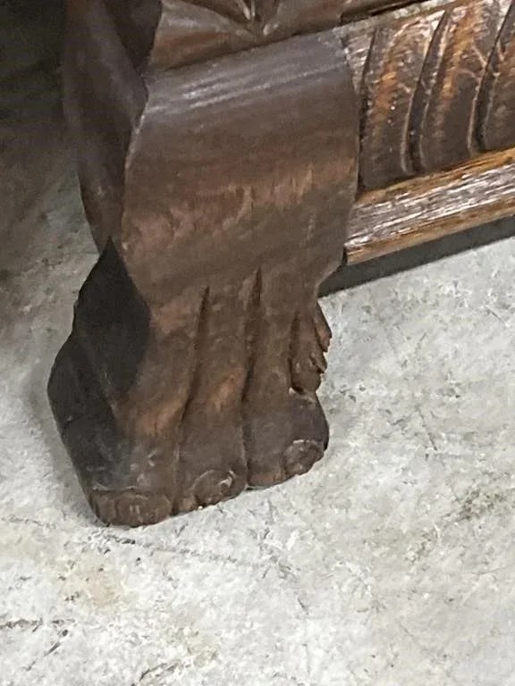 Late 19th Century Oak Buffet Sideboard Server - 9
