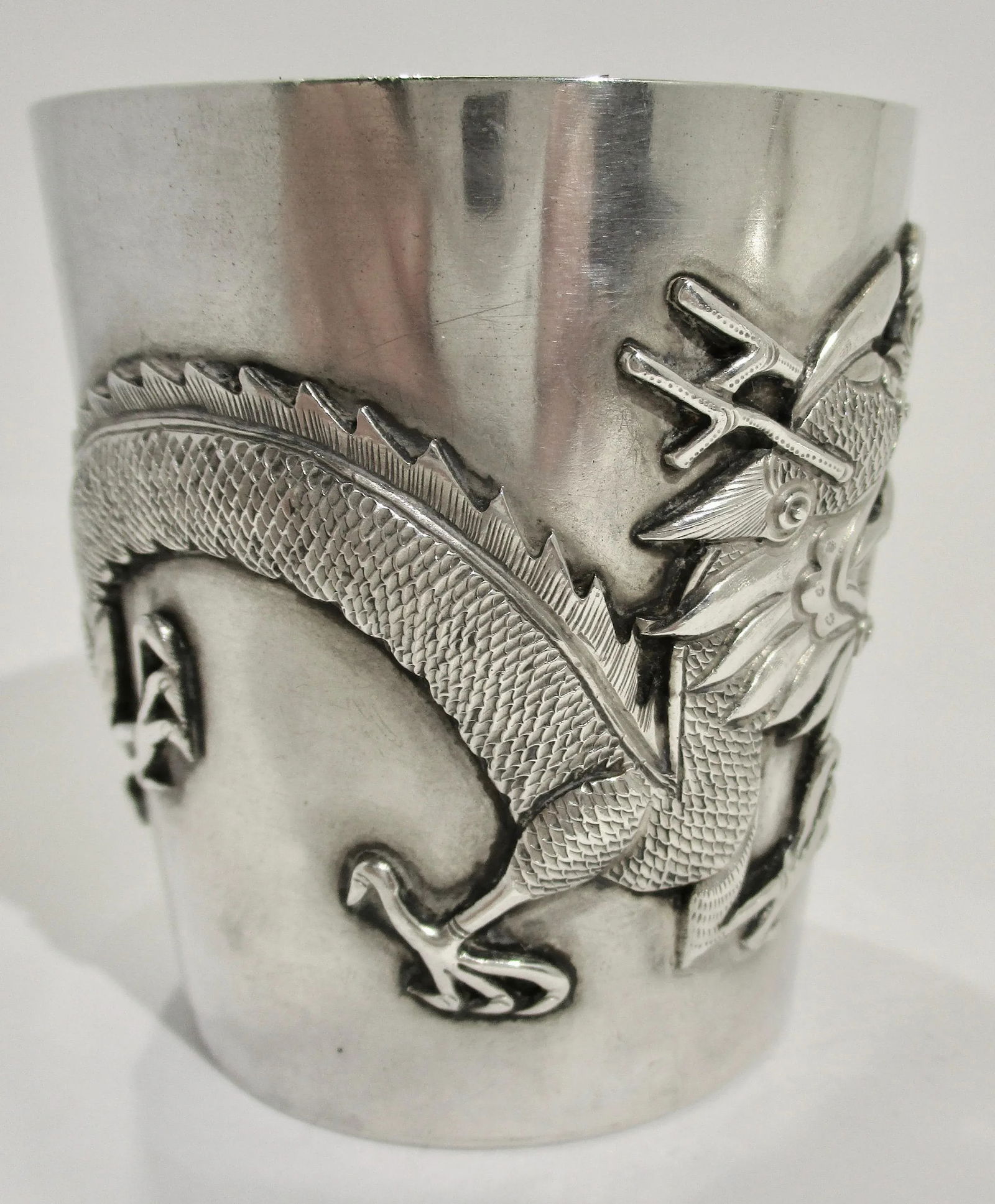 Sterling Silver Chinese Drinking Cup - 2