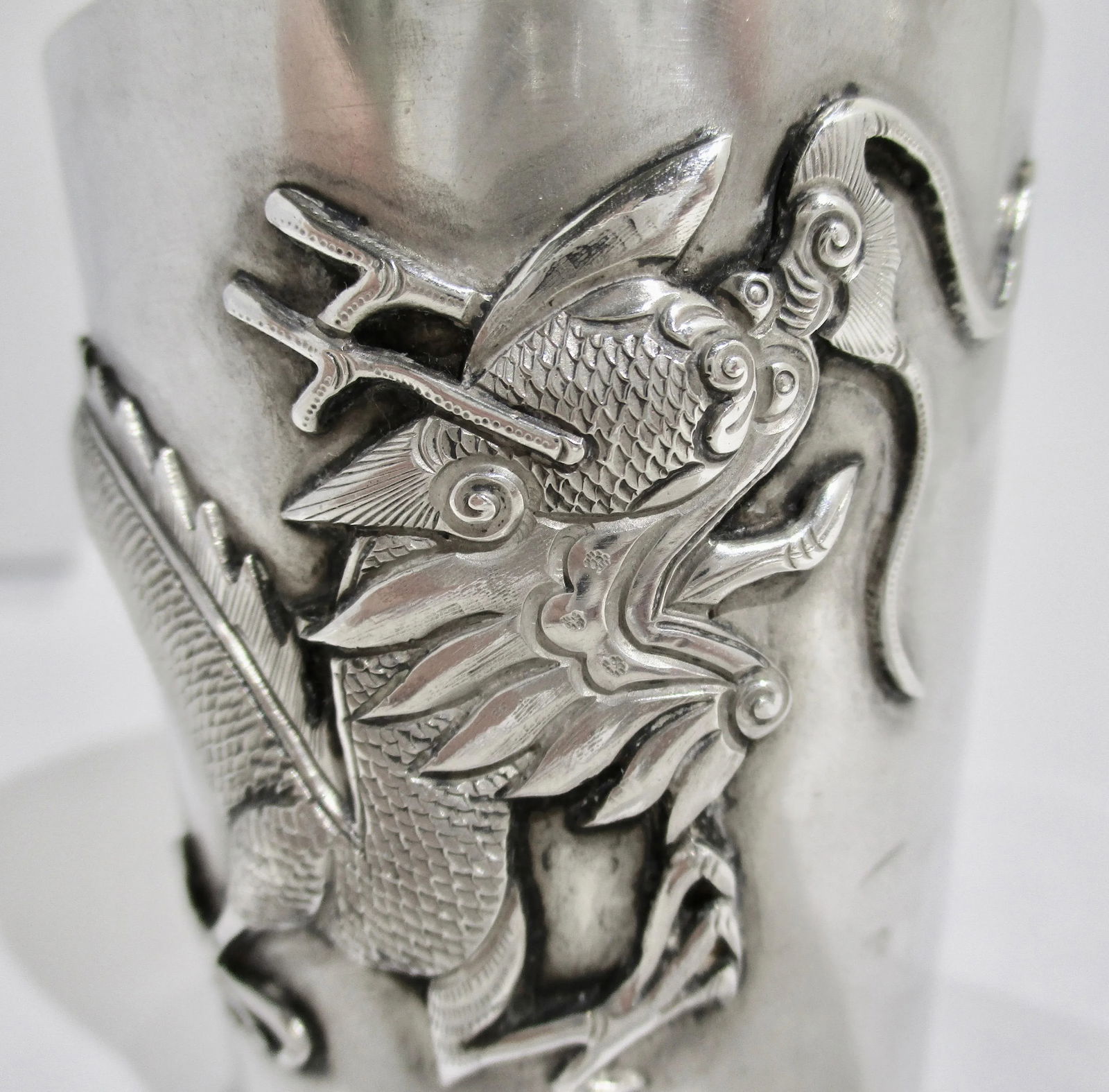 Sterling Silver Chinese Drinking Cup - 7