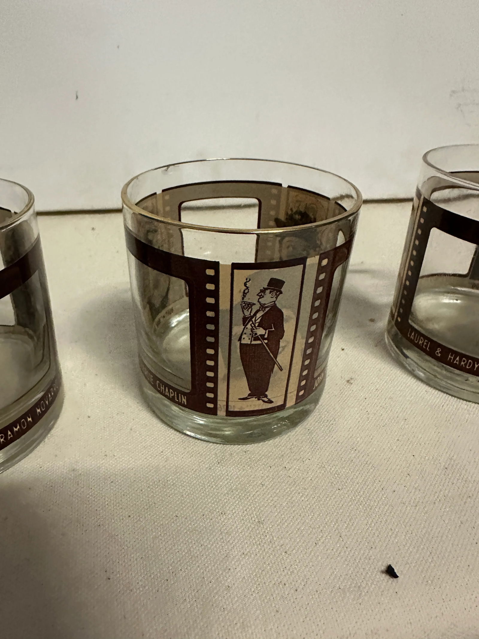1970s Collection of Roaring Twenties Cocktail Glasses- Set of 4 - 4