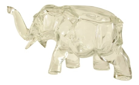 Elephant Shaped Decorative Jar