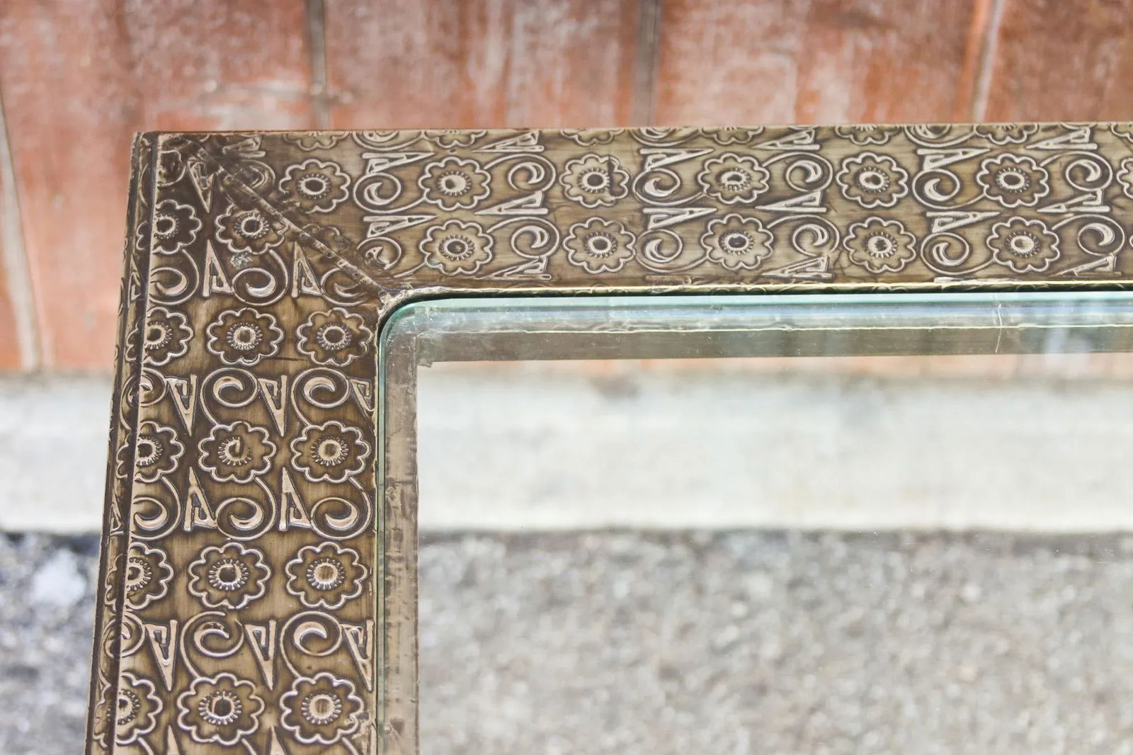 Mid 20th Century Embossed Silver Table - 7