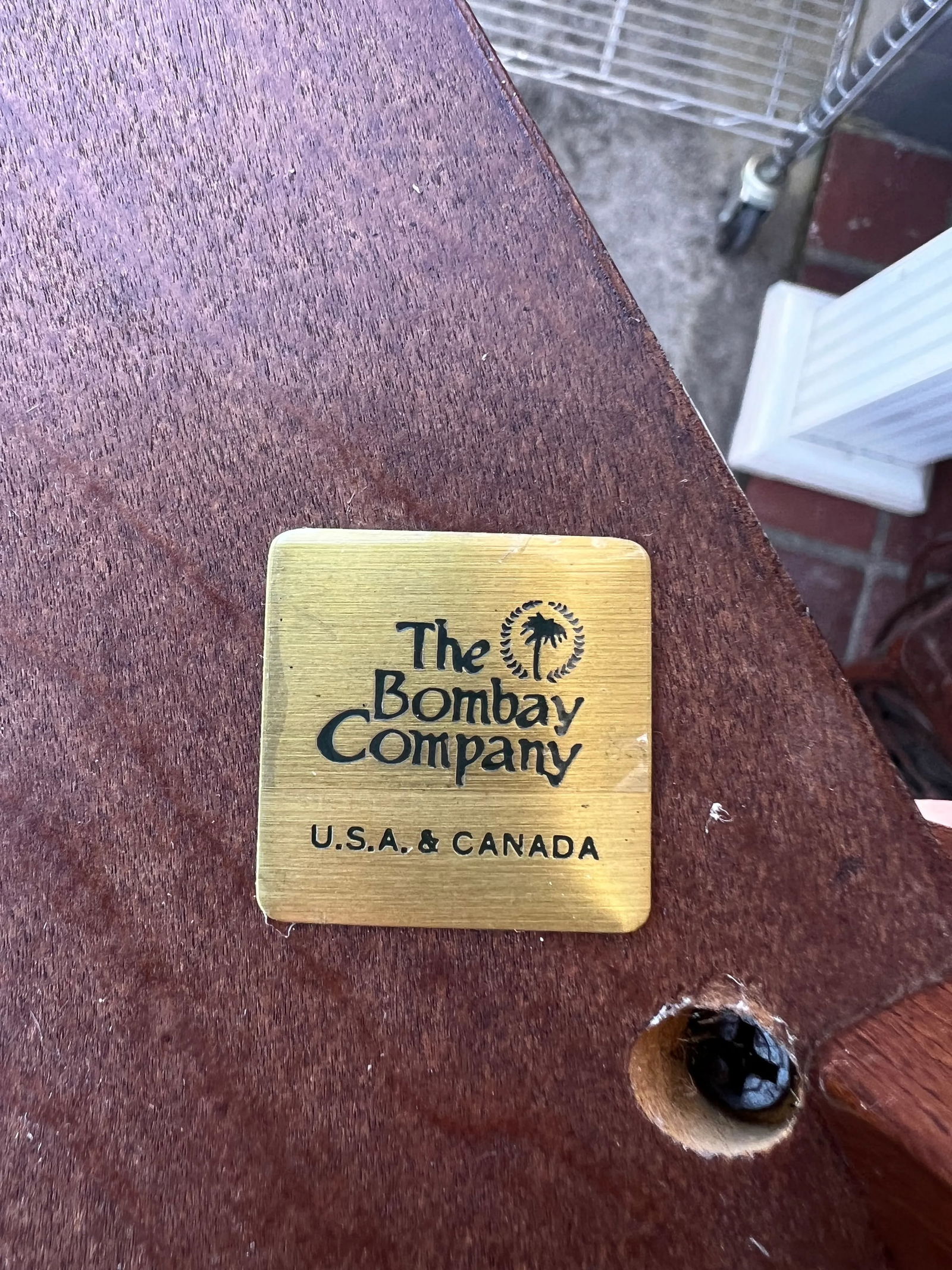 1990s Bombay Drink Table - 2