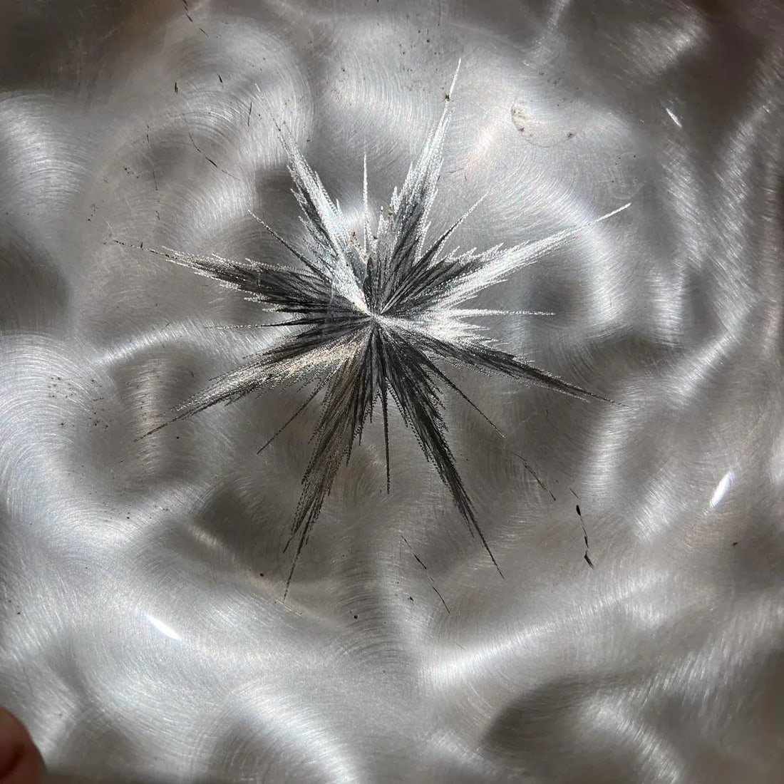 1960s Wmf Ikora Star Silver Plate Serving Dish Germany - 2