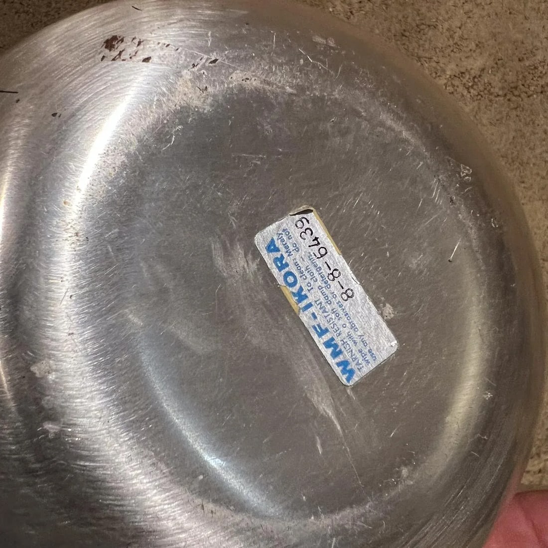 1960s Wmf Ikora Star Silver Plate Serving Dish Germany - 4