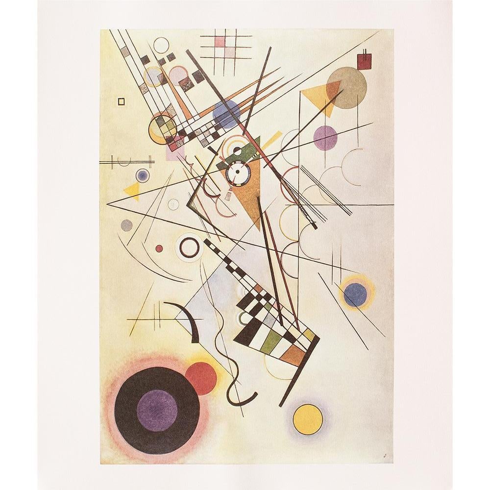 C. 1980s After Wassily Kandinsky "Composition 8", German Edition Full-Color Print - 7