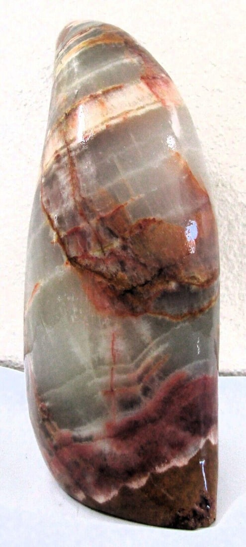 1950s Polished Onyx Abstract Horn Table Sculpture - 3