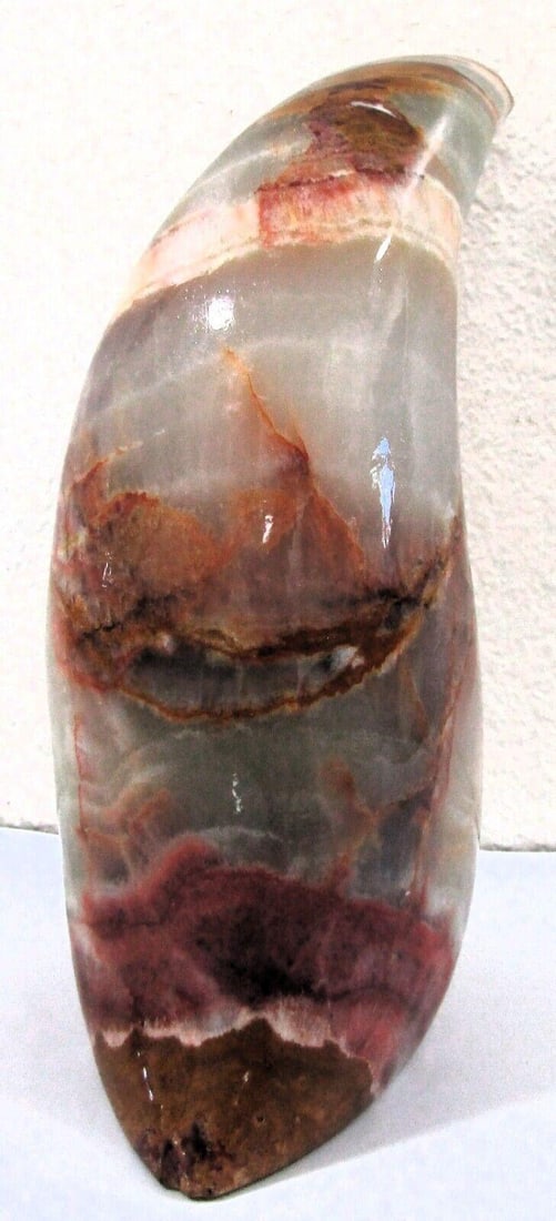 1950s Polished Onyx Abstract Horn Table Sculpture - 5