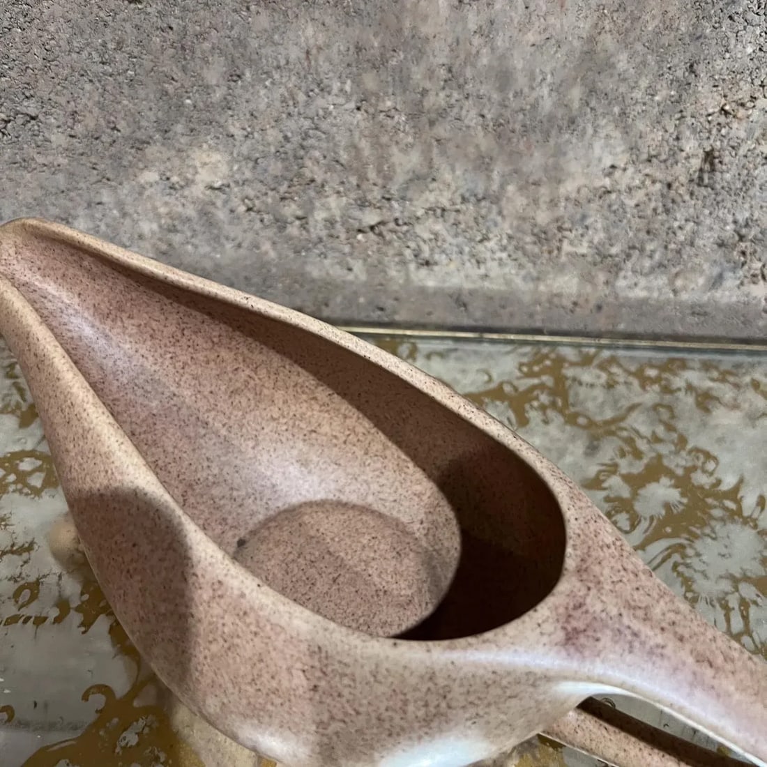 1950s Creamer Laurel of Calif Cerama Stone Russel Wright Modern - 10
