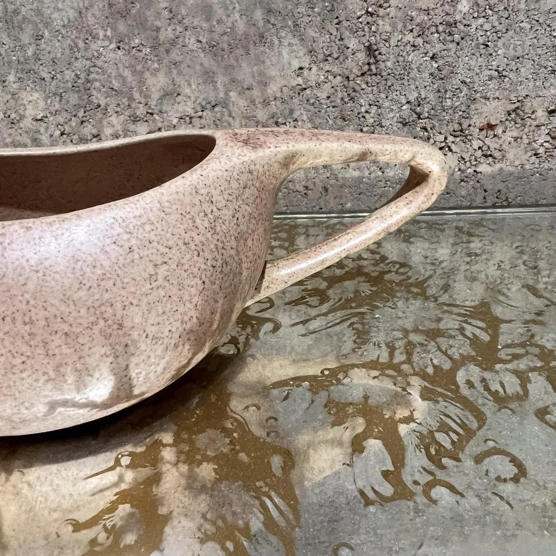 1950s Creamer Laurel of Calif Cerama Stone Russel Wright Modern - 3