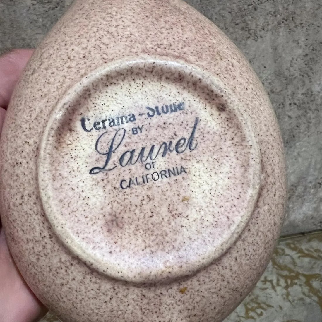 1950s Creamer Laurel of Calif Cerama Stone Russel Wright Modern - 9