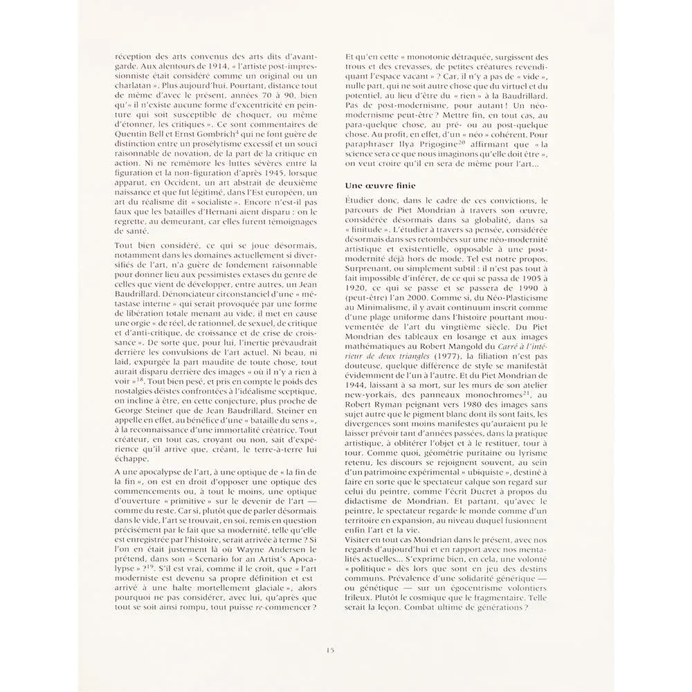 1991 After Piet Mondrian "Amaryllis in a Bottle", Full-Color Parisian Print - 6