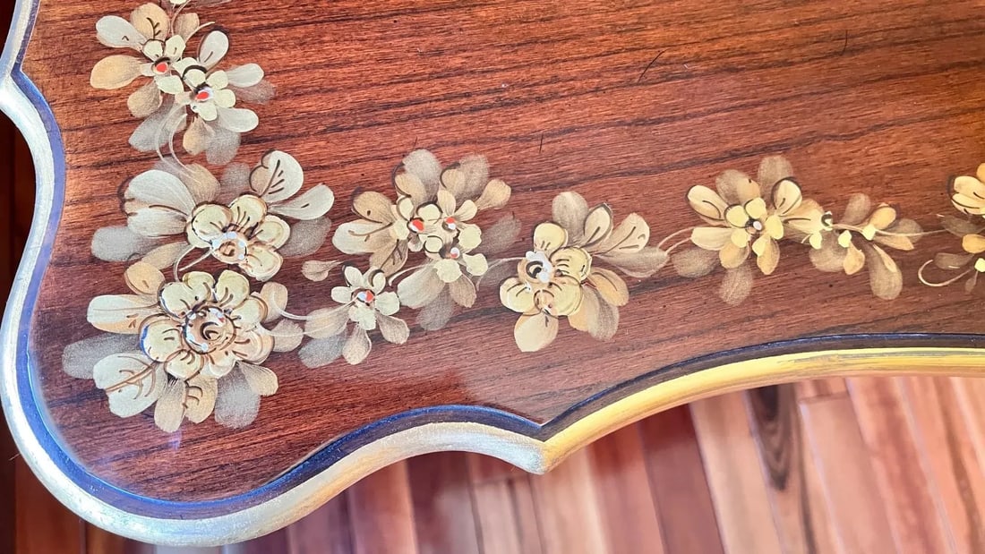 1980s Union National Furniture Company Flip Top Butler's Cart - 7