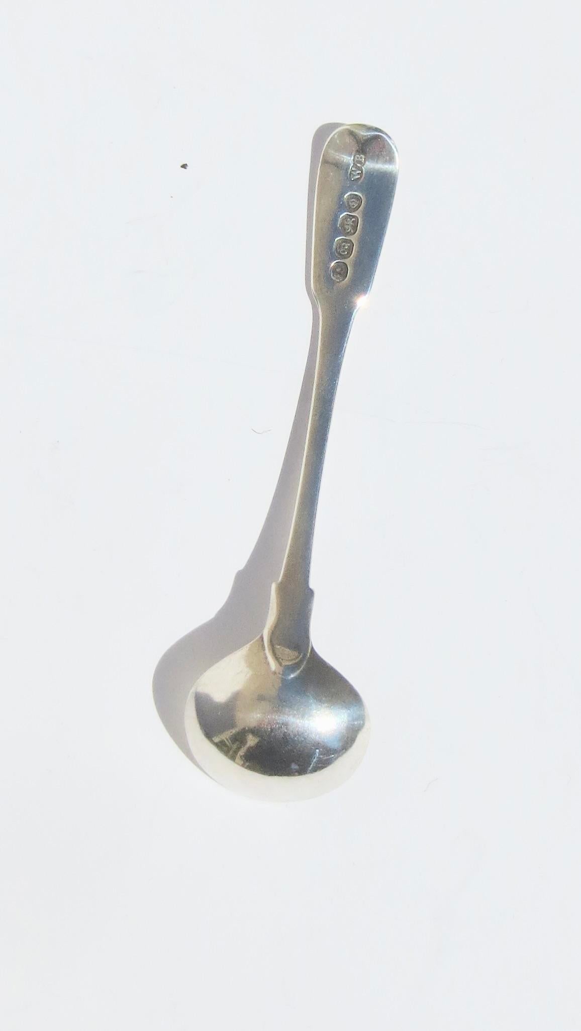 Sterling Silver Sugar Spoon Circa 1822 - 2