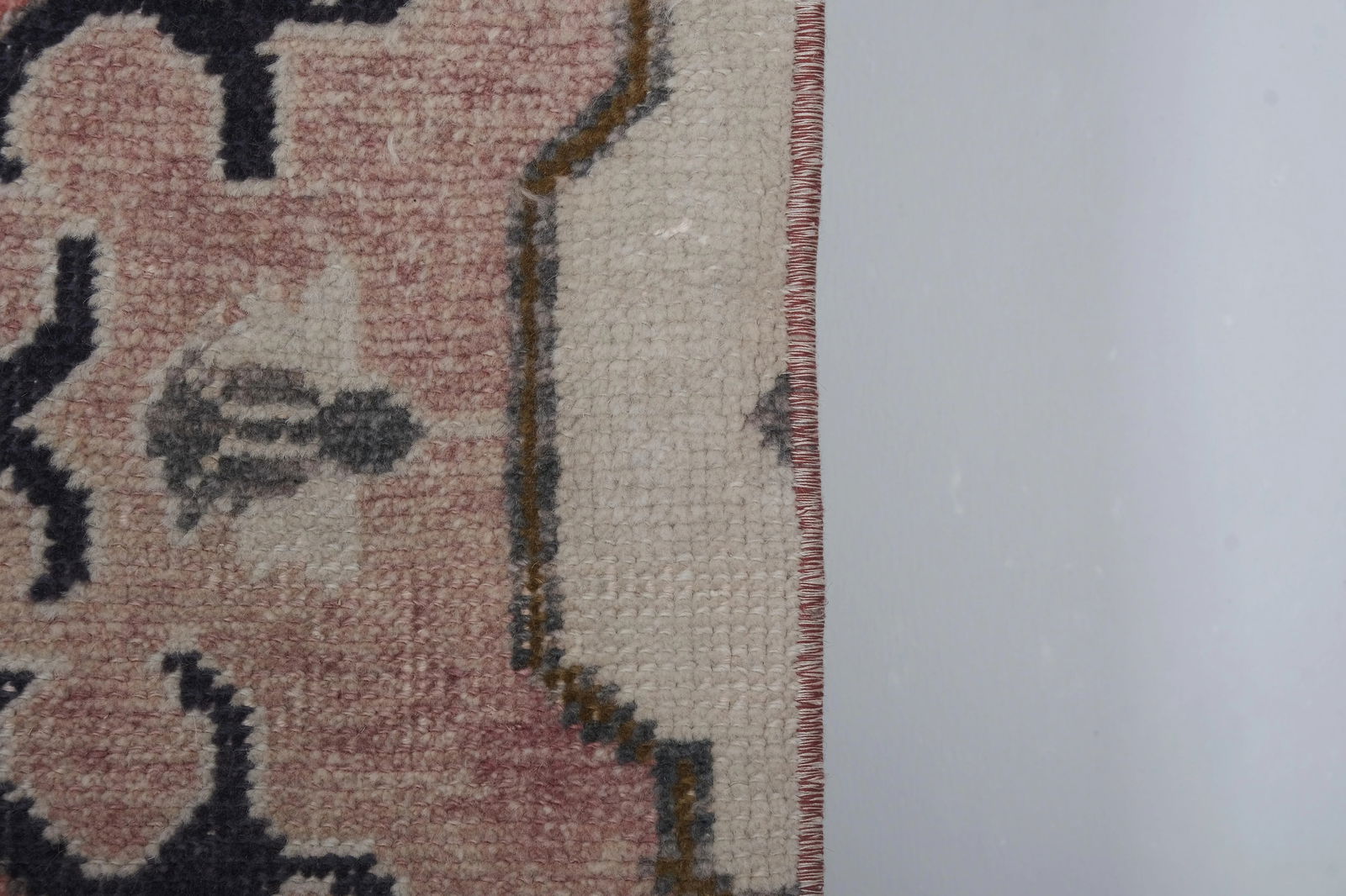 Turkish Oushak Runner With Eclectic Style 2'10" X 25'7" - 7