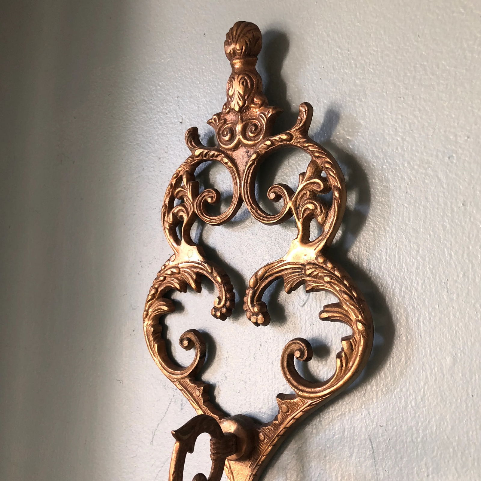1970s Brass Sconces - a Pair - 4