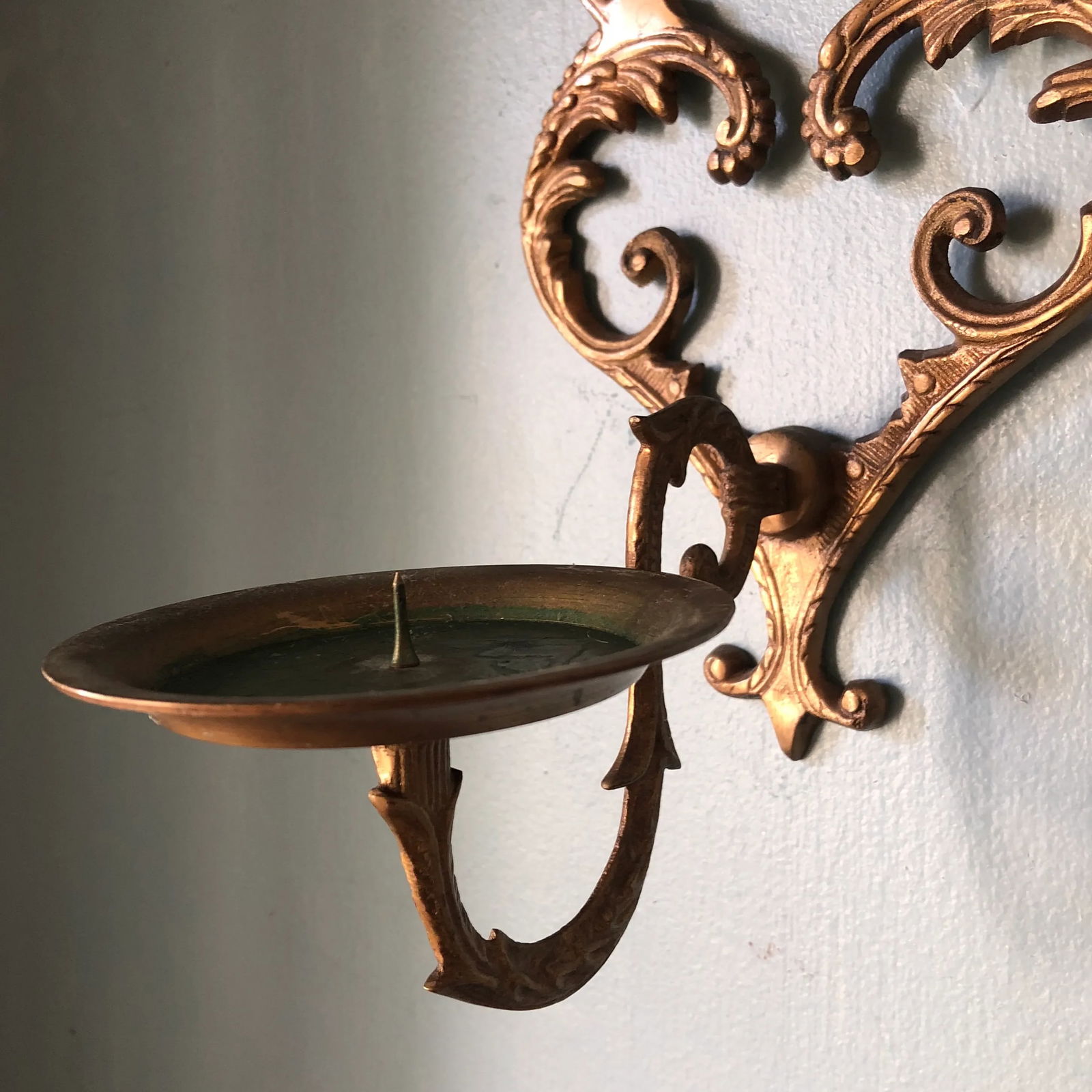 1970s Brass Sconces - a Pair - 5