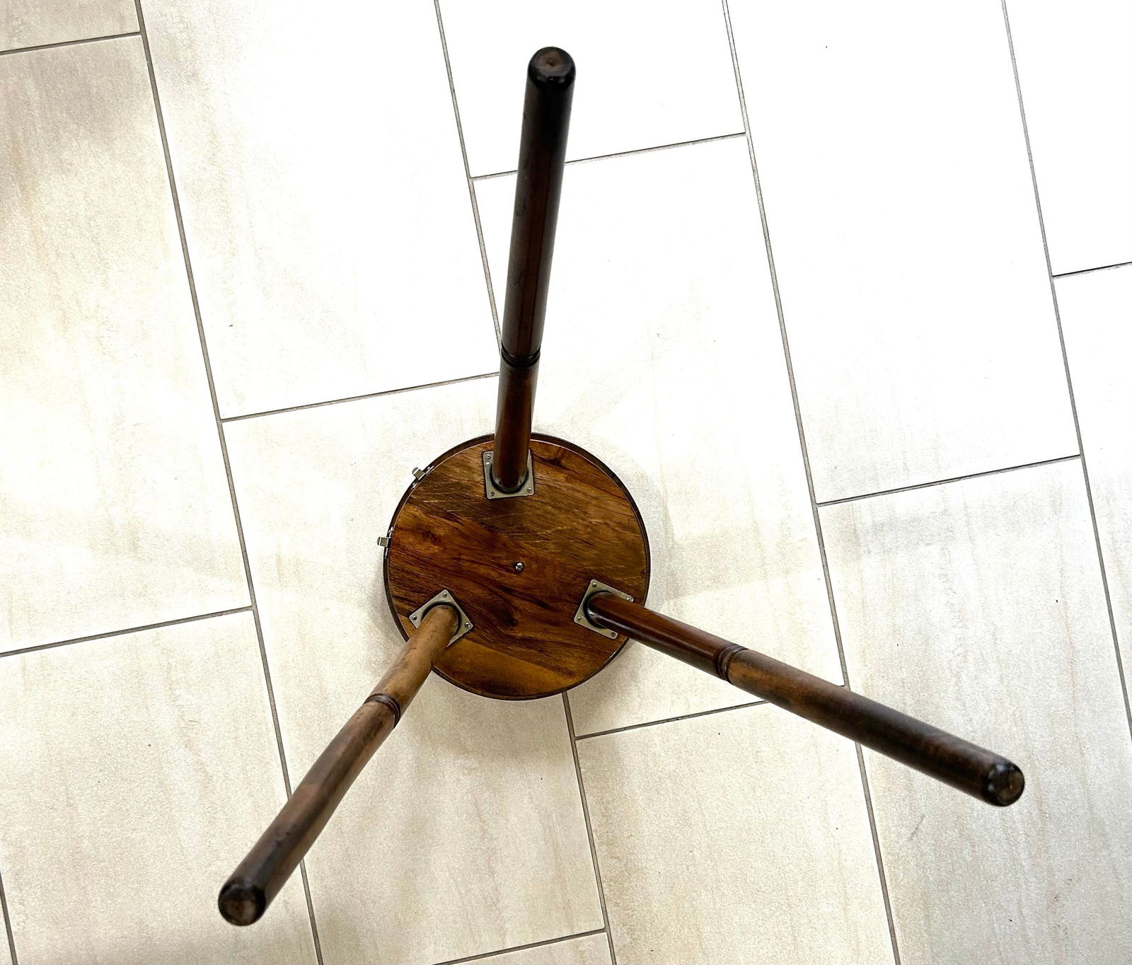 Vintage Mid-Century Repurposed Rotating Shabby Chic Planter or Serving Bowl - 3 Pieces - 12