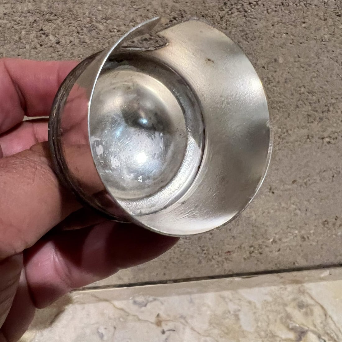 Antique Egw&s Silver Plate Personal Tea Pot Rattan Wrapped Handle - 8