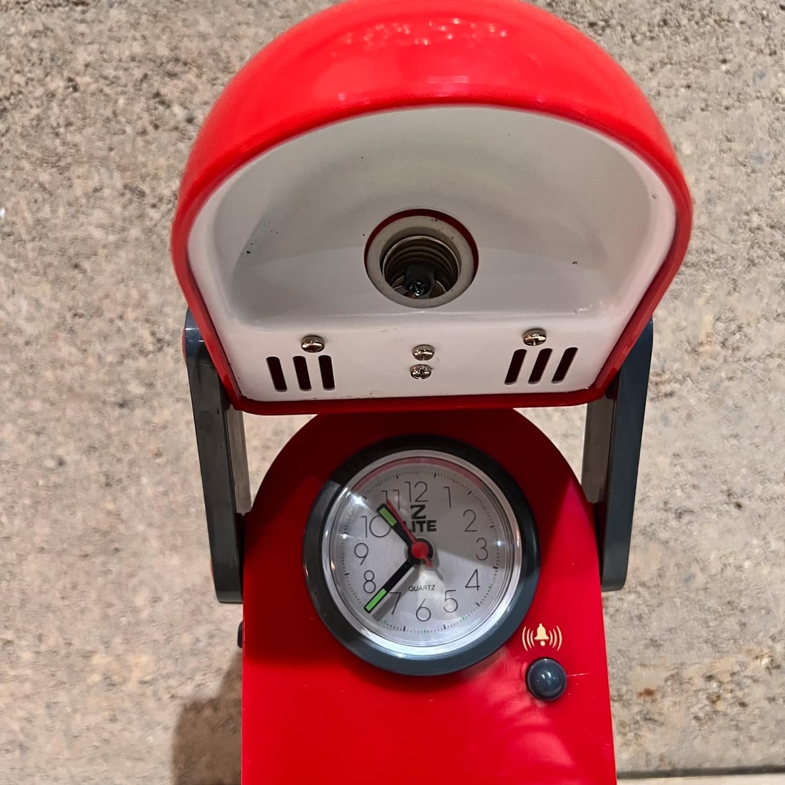 1970s Light Studio Compact Desk Lamp With Alarm Clock - 10