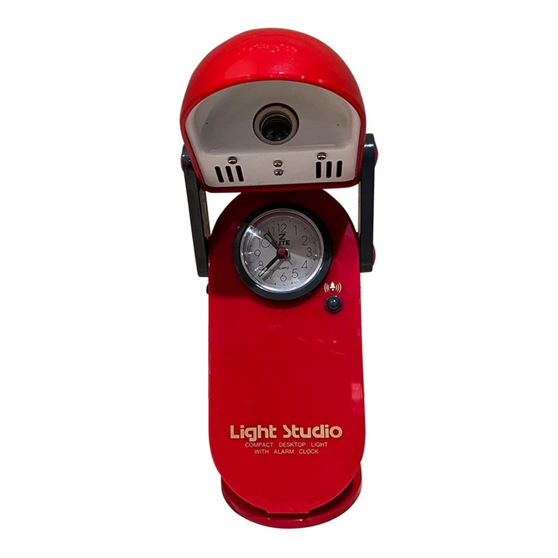 1970s Light Studio Compact Desk Lamp With Alarm Clock (1 of 12)