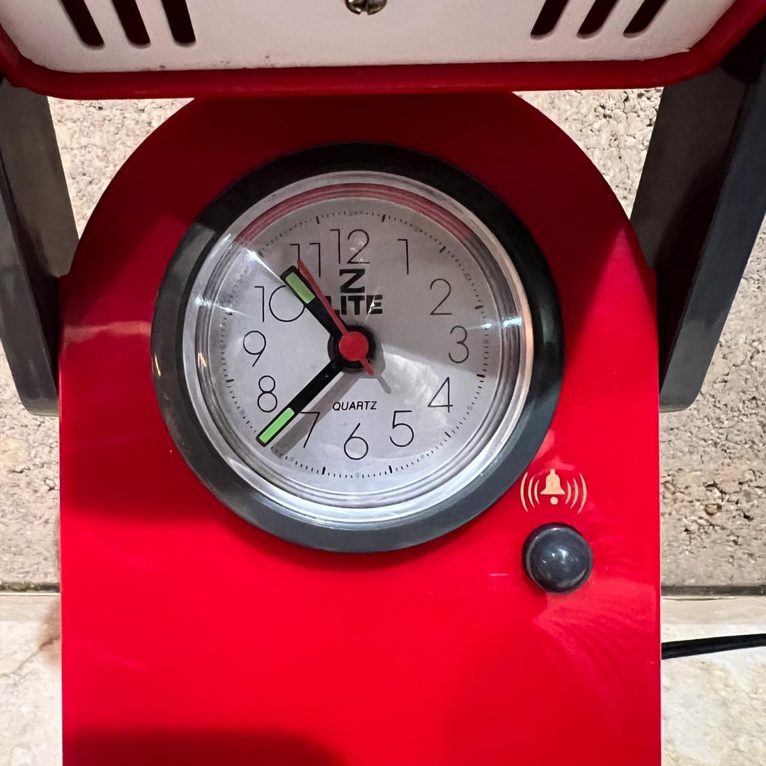 1970s Light Studio Compact Desk Lamp With Alarm Clock - 9