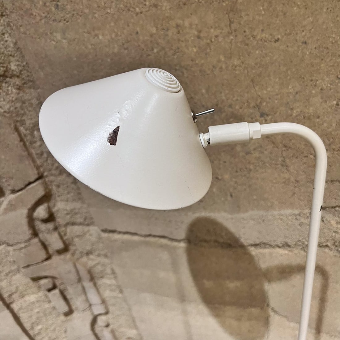 1980s Style Koch & Lowy White Pharmacy Reading Floor Lamp - 7