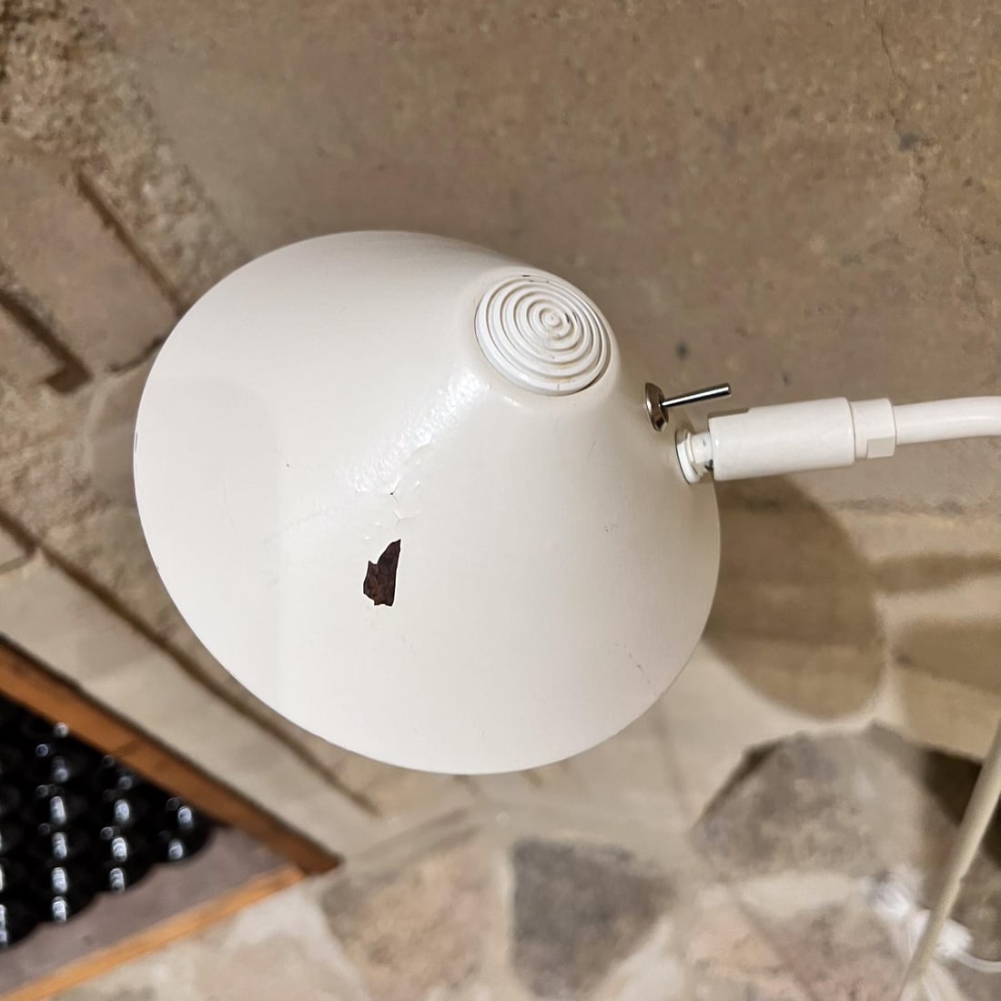 1980s Style Koch & Lowy White Pharmacy Reading Floor Lamp - 8