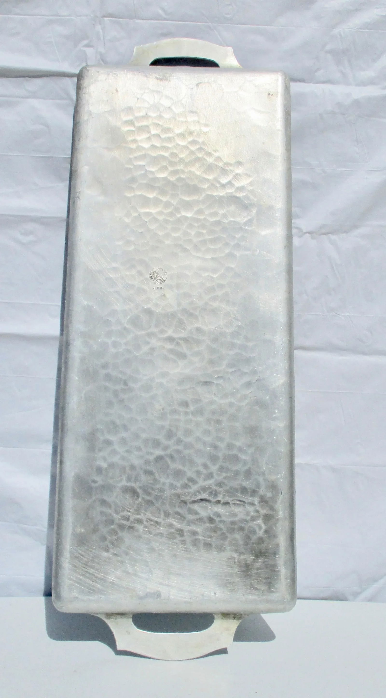 1950s Vintage Elephant Design Aluminum Serving Tray - 6