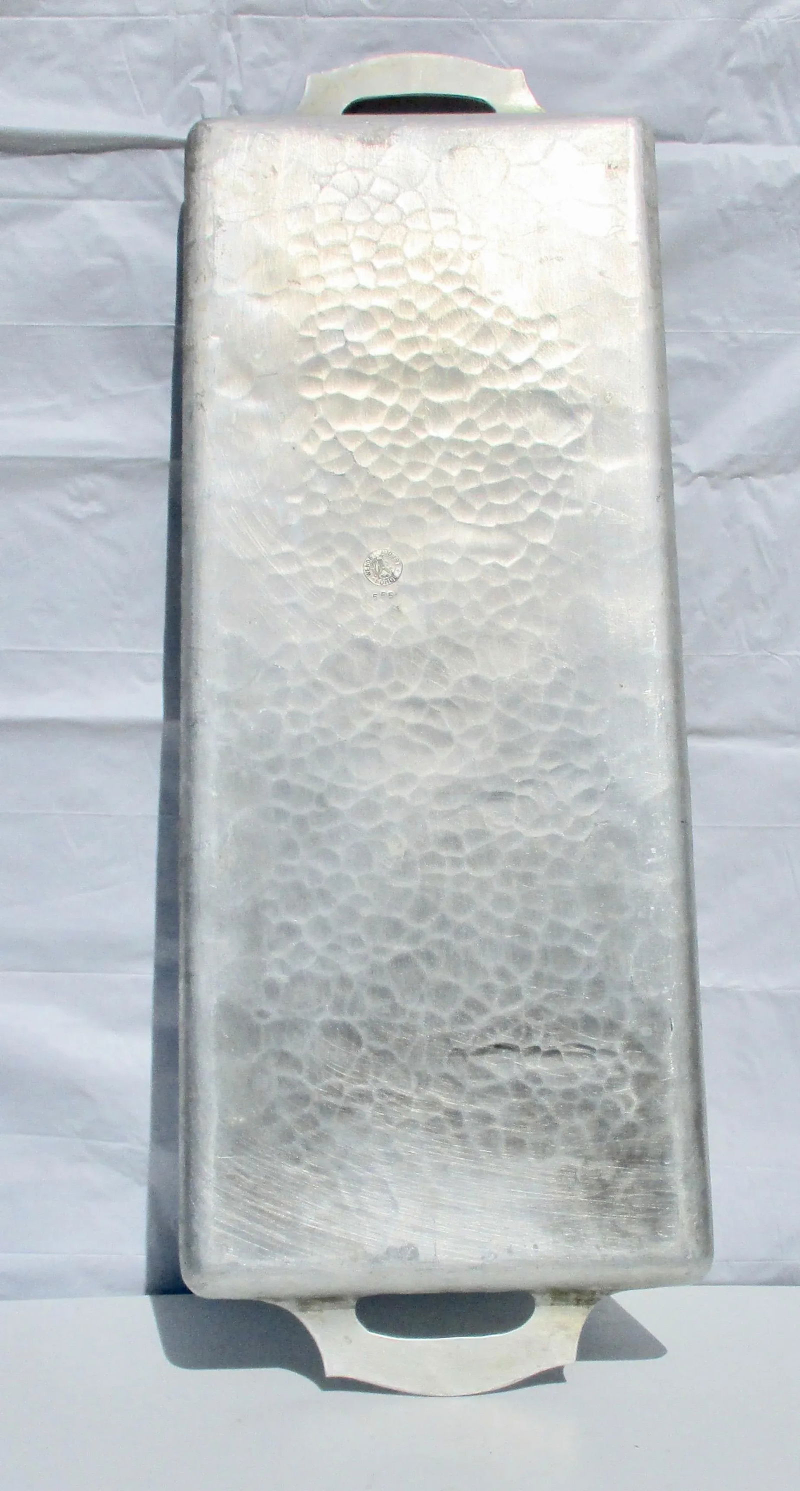 1950s Vintage Elephant Design Aluminum Serving Tray - 7