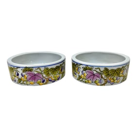 Williams-Sonoma Grande Cuisine Chinoiserie Trinket Dishes - a Pair
