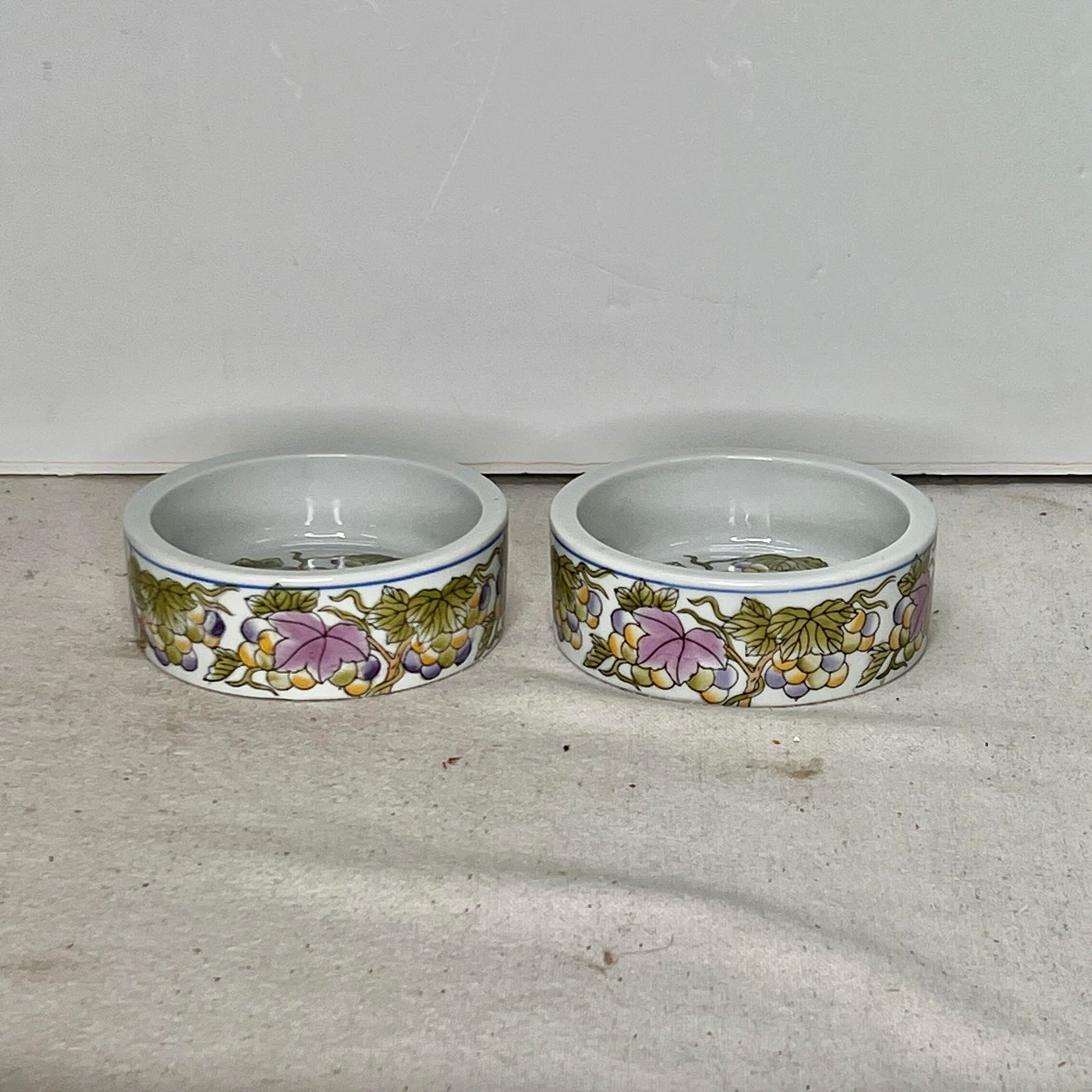 Williams-Sonoma Grande Cuisine Chinoiserie Trinket Dishes - a Pair - 2