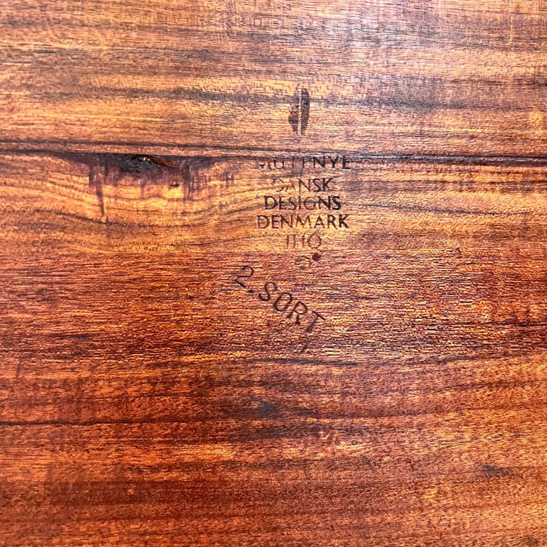 Mid-Century Danish Modern Jens Quistgaard Dansk Charcuterie Teak Tray Denmark - 6