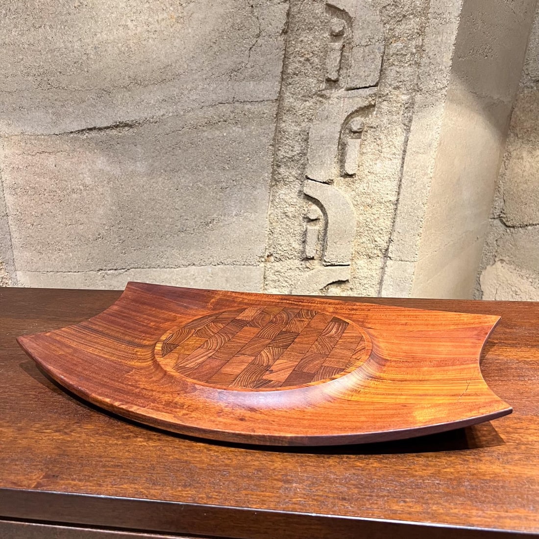 Mid-Century Danish Modern Jens Quistgaard Dansk Charcuterie Teak Tray Denmark - 8