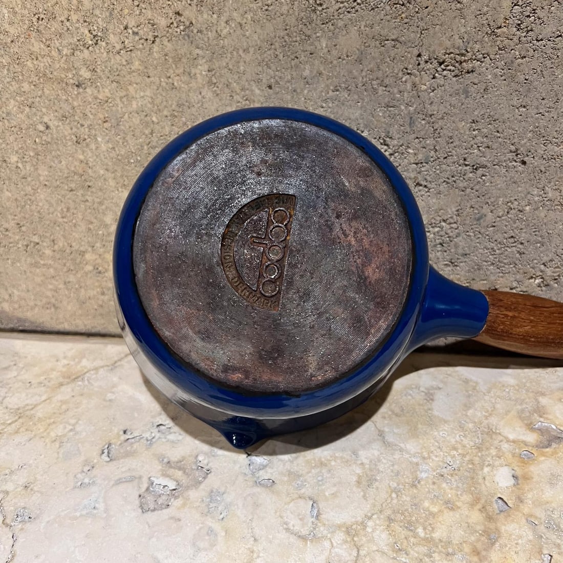 1960s Michael Lax Copco Blue Lidded Pot Saucepan Denmark - 8