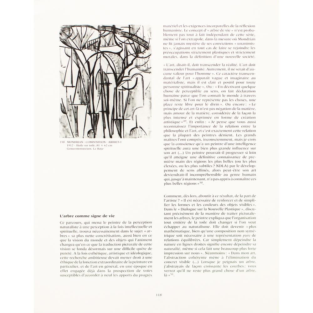 1991 After Piet Mondrian "Composition: Trees II ", Full-Color Parisian Print - 5