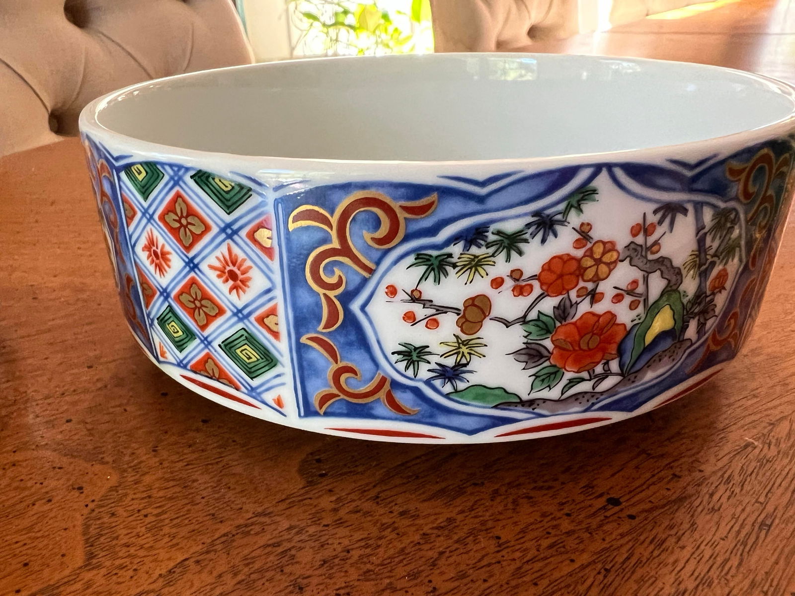 1970s Stackable Asian Chinoiserie Snack Soup Bowls- Set of 2 - 4
