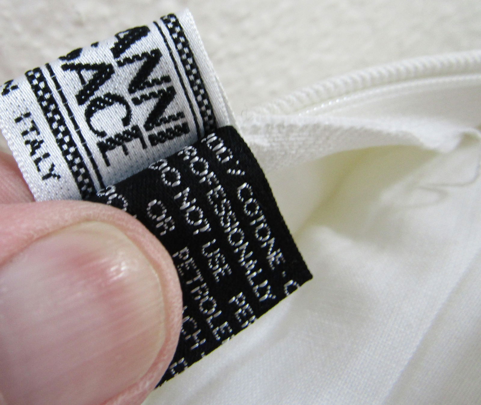 Gianni Versace Home Collection Medusa Pink White Square Throw Pillow - 8